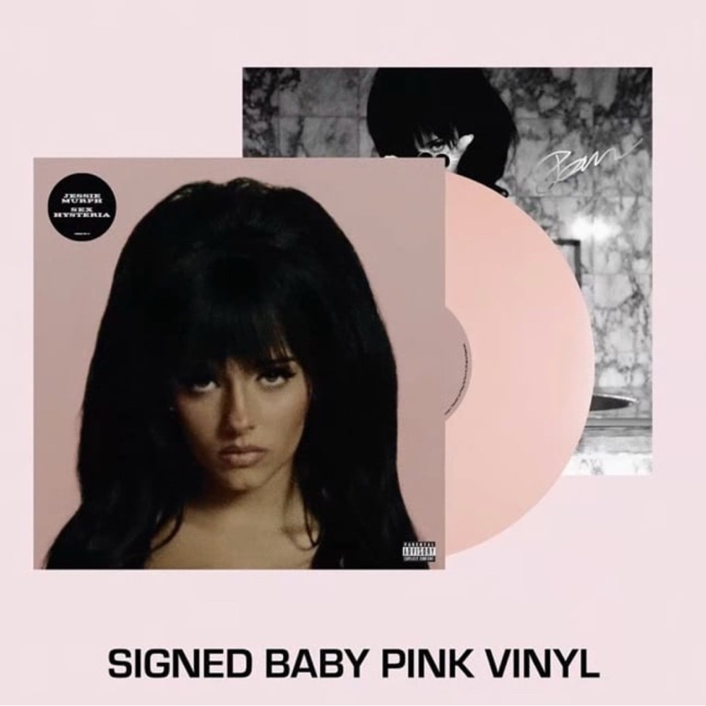 Jessie Murph-SIGNED Sex Hysteria-Excl. Opaque Baby Pink Vinyl-SOLD OUT-SEALED